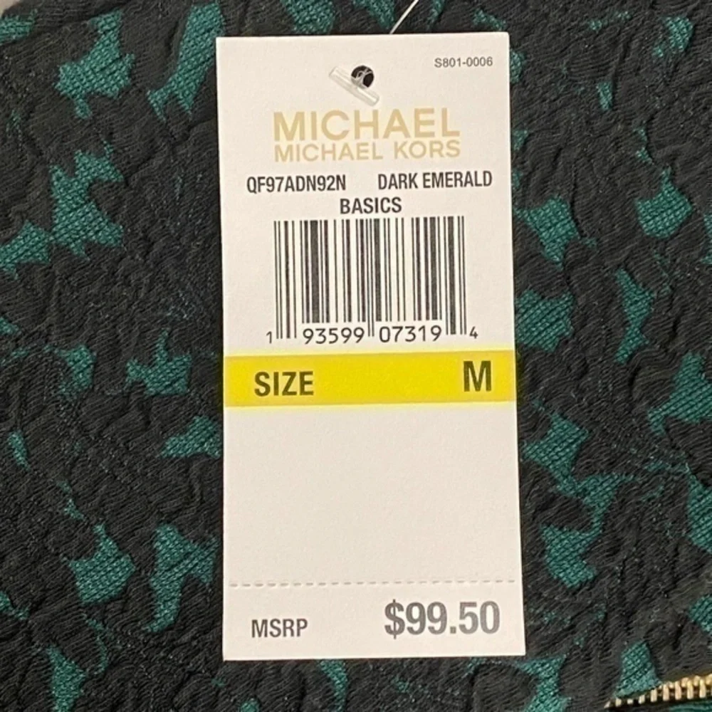Michael Michael Kors Dark Emerald Skirt NWT